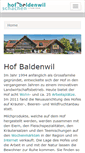 Mobile Screenshot of hofbaldenwil.ch